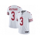 Men's Nike San Francisco 49ers #3 C. J. Beathard Vapor Untouchable Limited White NFL Jersey