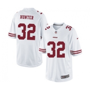 Men's Nike San Francisco 49ers #32 Kendall Hunter Limited White NFL Jersey