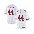 Men's Nike San Francisco 49ers #44 Kyle Juszczyk Limited White NFL Jersey