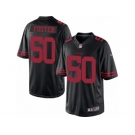 Men's Nike San Francisco 49ers #50 Reuben Foster Limited Black NFL Jersey