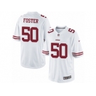 Men's Nike San Francisco 49ers #50 Reuben Foster Limited White NFL Jersey