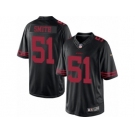 Men's Nike San Francisco 49ers #51 Malcolm Smith Limited Black NFL Jersey