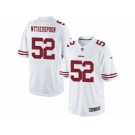 Men's Nike San Francisco 49ers #52 Ahkello Witherspoon Limited White NFL Jersey