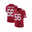 Men's Nike San Francisco 49ers #56 Reuben Foster Limited Red Team Color NFL Jersey