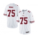 Men's Nike San Francisco 49ers #75 Alex Boone Limited White NFL Jersey