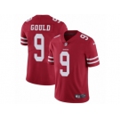 Men's Nike San Francisco 49ers #9 Robbie Gould Vapor Untouchable Limited Red Team Color NFL Jersey