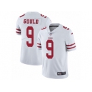 Men's Nike San Francisco 49ers #9 Robbie Gould Vapor Untouchable Limited White NFL Jersey