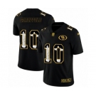 Men's San Francisco 49ers #10 Jimmy Garoppolo Black Jesus Faith Limited Football Jersey