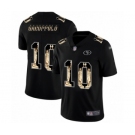 Men's San Francisco 49ers #10 Jimmy Garoppolo Limited Black Statue of Liberty Football Jersey