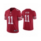 Men's San Francisco 49ers #11 Brandon Aiyuk Red Team Color Vapor Untouchable Limited Player Football Jersey