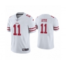 Men's San Francisco 49ers #11 Brandon Aiyuk White Vapor Untouchable Limited Player Football Jersey