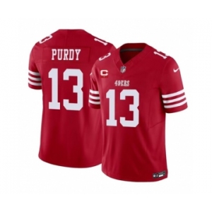 Men's San Francisco 49ers #13 Brock Purdy Red 2023 F.U.S.E. With 1-Star C Patch Vapor Untouchable Limited Football Stitched Jersey