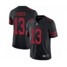 Men's San Francisco 49ers #13 Richie James Black Vapor Untouchable Limited Player Football Jersey