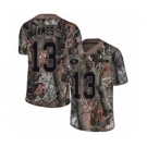 Men's San Francisco 49ers #13 Richie James Limited Camo Rush Realtree Football Jersey