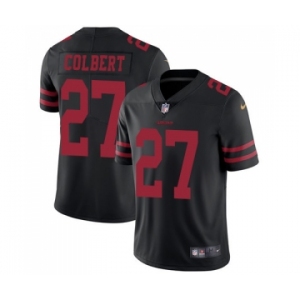 Men's San Francisco 49ers #27 Adrian Colbert Black Vapor Untouchable Limited Player Football Jersey