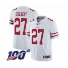 Men's San Francisco 49ers #27 Adrian Colbert White Vapor Untouchable Limited Player 100th Season Football Jersey