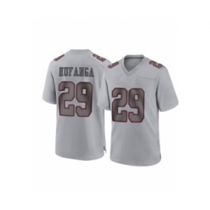 Men's San Francisco 49ers #29 Talanoa Hufanga Grey Atmosphere Fashion 2022 Vapor Untouchable Stitched Limited Jersey