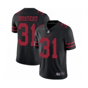 Men's San Francisco 49ers #31 Raheem Mostert Black Vapor Untouchable Limited Player Football Jersey