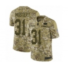 Men's San Francisco 49ers #31 Raheem Mostert Limited Camo 2018 Salute to Service Football Jersey