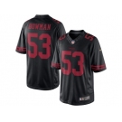 Men's San Francisco 49ers #53 NaVorro Bowman Nike Black Color Rush Limited Jersey