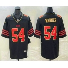 Men's San Francisco 49ers #54 Bobby Wagner White Gold Fashion Vapor Limited Stitched Jersey