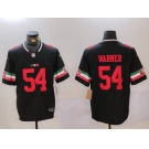 Men's San Francisco 49ers #54 Fred Warner Black F.U.S.E. Mexico Vapor Limited Stitched Football Jersey