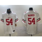 Men's San Francisco 49ers #54 Fred Warner White FUSE Mexico Vapor Limited Stitched Jersey