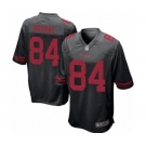 Men's San Francisco 49ers #84 Kendrick Bourne Game Black Football Jersey
