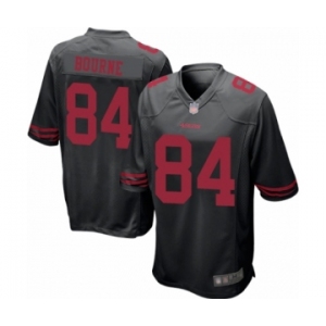 Men's San Francisco 49ers #84 Kendrick Bourne Game Black Football Jersey