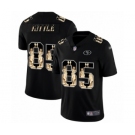 Men's San Francisco 49ers #85 George Kittle Limited Black Statue of Liberty Football Jersey