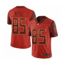 Men's San Francisco 49ers #85 George Kittle Limited Red City Edition Football Jersey