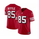 Men's San Francisco 49ers #85 George Kittle New Red 2023 F.U.S.E. Vapor Untouchable Limited Stitched Football Jersey
