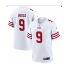 Men's San Francisco 49ers #9 Robbie Gould 2022 New White Vapor Untouchable Limited Stitched Jersey