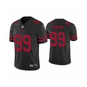 Men's San Francisco 49ers #99 Javon Kinlaw Black Vapor Untouchable Limited Player Football Jersey