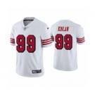 Men's San Francisco 49ers #99 Javon Kinlaw Limited White Rush Vapor Untouchable Football Jersey