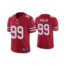 Men's San Francisco 49ers #99 Javon Kinlaw Red Team Color Vapor Untouchable Limited Player Football Jersey