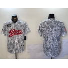 Men's San Francisco 49ers Blank Arctic Camo 2024 Salute to Service Stitched Baseball Jersey