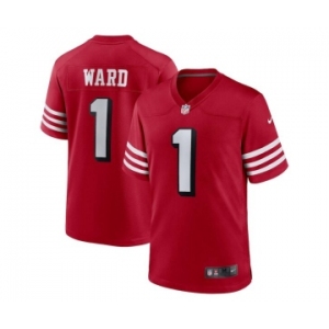 Men’s San Francisco 49ers Jimmie Ward Nike Scarlet Alternate Game Jersey