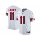 Nike San Francisco 49ers #11 Marquise Goodwin White Rush Men Stitched NFL Vapor Untouchable Limited Jersey