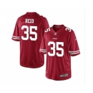 nike nfl jerseys san francisco 49ers #35 reid red[nike limited]