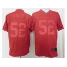 nike nfl jerseys san francisco 49ers #52 patrick willis red [drenched limited]