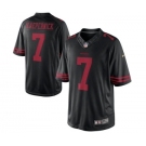 nike nfl jerseys san francisco 49ers #7 colin kaepernick black[nike Limited]