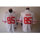 nike nfl jerseys san francisco 49ers #85 davis white[nike limited]