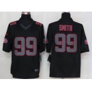 nike nfl jerseys san francisco 49ers #99 smith black[nike limited]