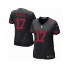 Women's Nike San Francisco 49ers #14 Jeremy Kerley Game Black NFL Jersey