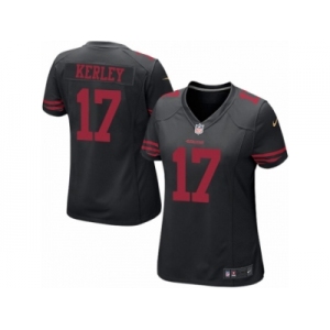 Women's Nike San Francisco 49ers #14 Jeremy Kerley Game Black NFL Jersey