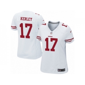 Women's Nike San Francisco 49ers #14 Jeremy Kerley Game White NFL Jersey