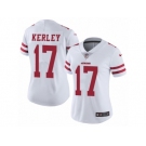 Women's Nike San Francisco 49ers #14 Jeremy Kerley Vapor Untouchable Limited White NFL Jersey
