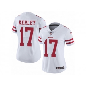 Women's Nike San Francisco 49ers #14 Jeremy Kerley Vapor Untouchable Limited White NFL Jersey