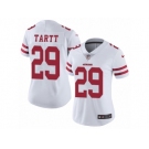Women's Nike San Francisco 49ers #29 Jaquiski Tartt Vapor Untouchable Limited White NFL Jersey